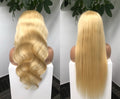 13*6 HD (613) Frontal Indian Hair Wigs- Blonde